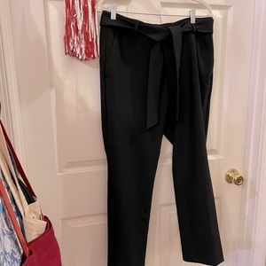 LOFT bow tie pants in Julie fit. Size 10.